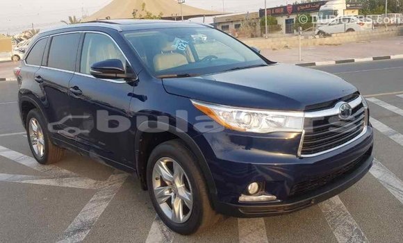 Buy Import Toyota Highlander Blue Car in Import - Dubai in Central Buy Import Toyota Highlander Blue Car in Import - Dubai in Central