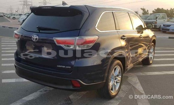 Buy Import Toyota Highlander Blue Car in Import - Dubai in Central Buy Import Toyota Highlander Blue Car in Import - Dubai in Central
