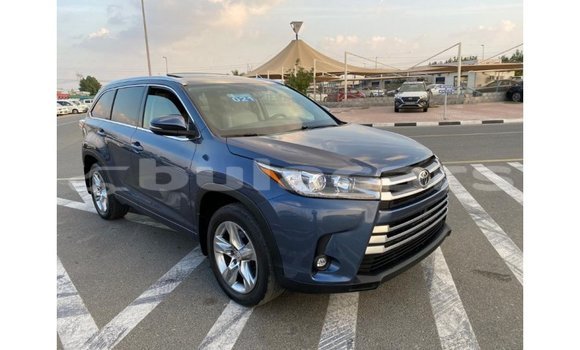 Buy Import Toyota Highlander Blue Car in Import - Dubai in Central Buy Import Toyota Highlander Blue Car in Import - Dubai in Central