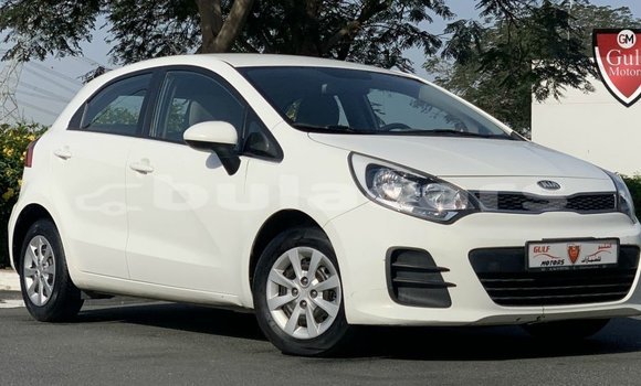 Buy Import Kia Rio White Car in Import - Dubai in Central