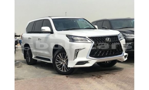 Buy Import Lexus LX White Car in Import - Dubai in Central