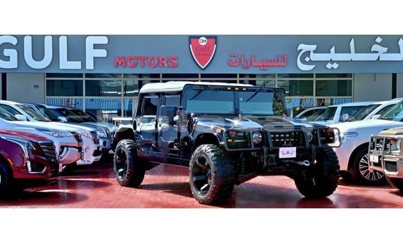 Buy Import Hummer H1 Black Car in Import - Dubai in Central