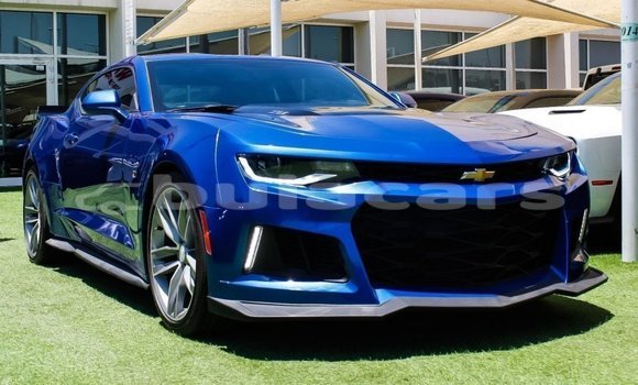 Buy Import Chevrolet Camaro Blue Car in Import - Dubai in Central