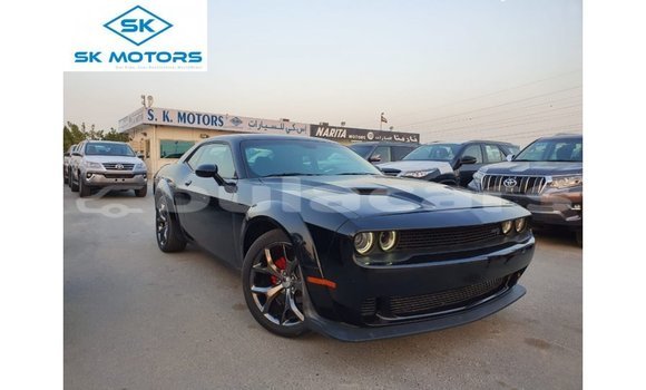 Buy Import Dodge Challenger Black Car in Import - Dubai in Central