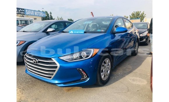 Buy Import Hyundai Elantra Blue Car in Import - Dubai in Central