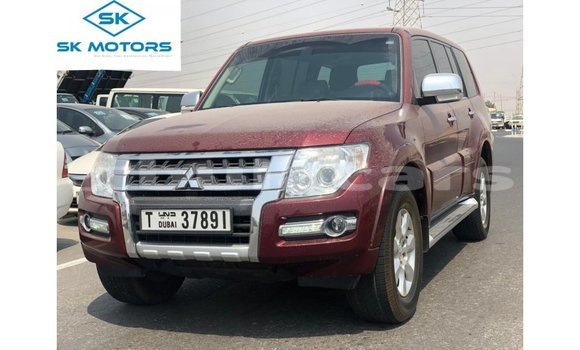 Buy Import Mitsubishi Pajero Red Car in Import - Dubai in Central