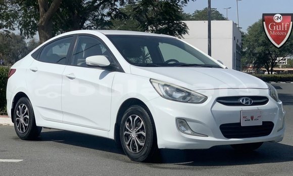 Buy Import Hyundai Accent White Car in Import - Dubai in Central