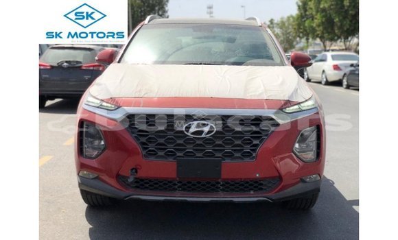 Buy Import Hyundai Santa Fe Red Car in Import - Dubai in Central
