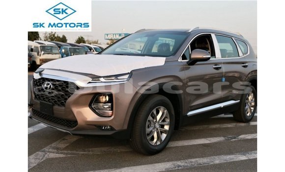 Buy Import Hyundai Santa Fe Brown Car in Import - Dubai in Central