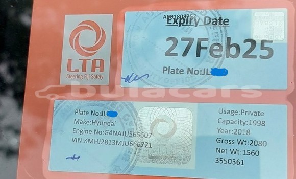 Buy Used Hyundai Tucson Blue Car in Suva in Central