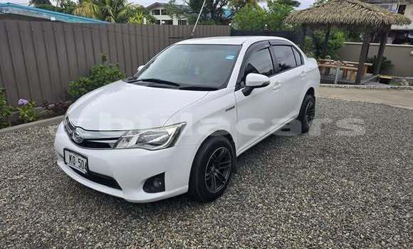 Buy Used Toyota Axio White Car in Suva in Central Buy Used Toyota Axio White Car in Suva in Central