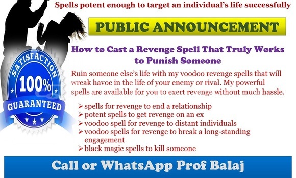 Medium with watermark revenge spells to retaliate