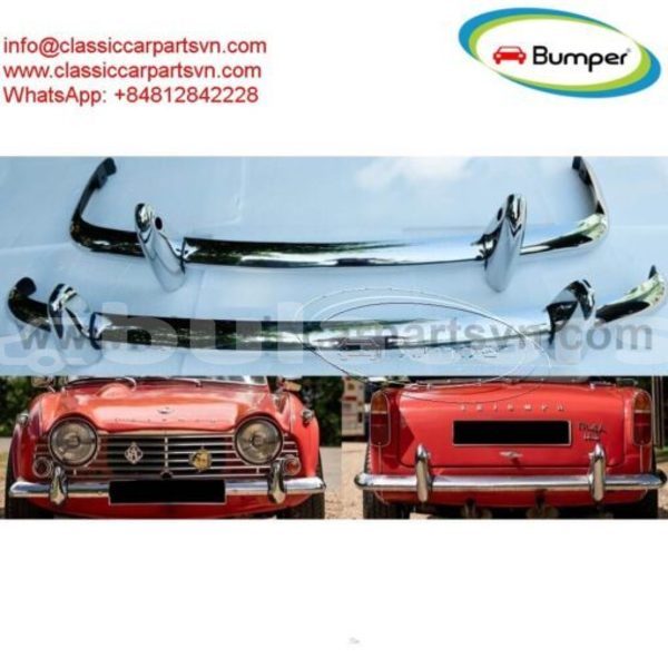 Big with watermark triumph tr4a tr4a irs tr5 tr250 1965 1969 bumpers1 4 510x510
