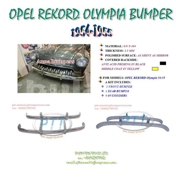 Big with watermark opel olympia bumpers