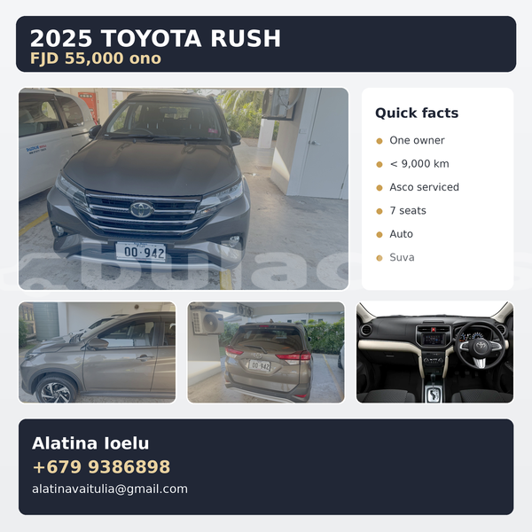 Big with watermark toyota rush central suva 22813