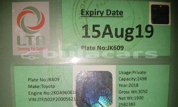 Buy Used Toyota Hiace Blue Car in Suva in Central Buy Used Toyota Hiace Blue Car in Suva in Central